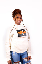 Double Knitted Classic Birthing the World Hoodie
